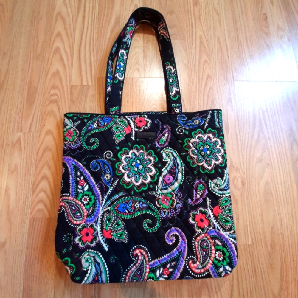 Vera Bradley Kiev Paisley Retired Pattern Tote Bag